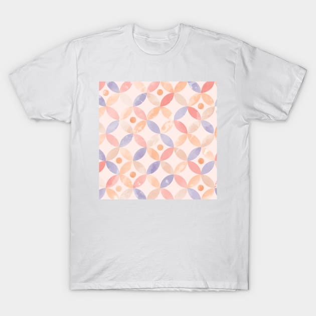 Pastel abstract sample pattern T-Shirt by Inspired-DS